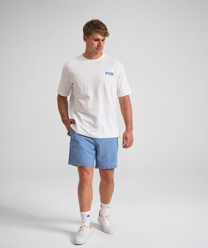 Mens Ice Cream Graphic Tee - Ivory