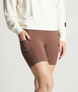 Ladies Outdoor Warm Up Short - Wild Fig