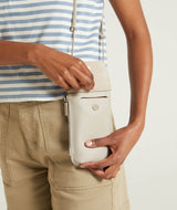 Crossbody Cellphone Pouch - Ivory