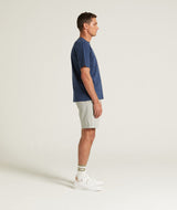 Mens Regular Fit Speckle Tee - Navy
