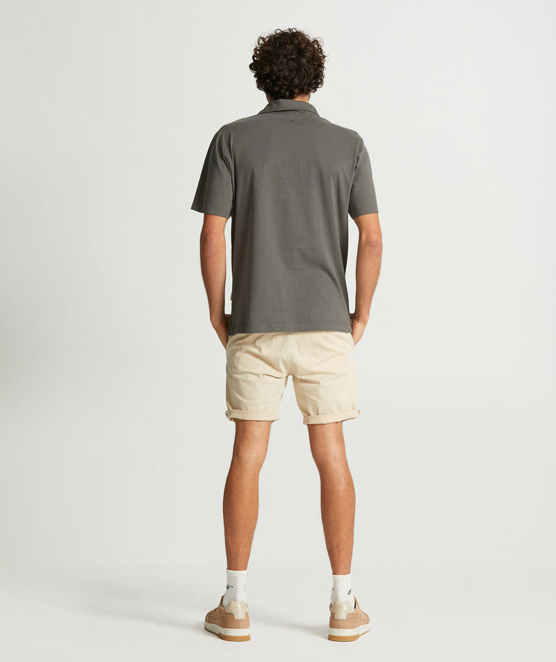 Mens Organic Cotton Golfer - Grey