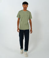 Mens Vintage Washed Tee - Sage