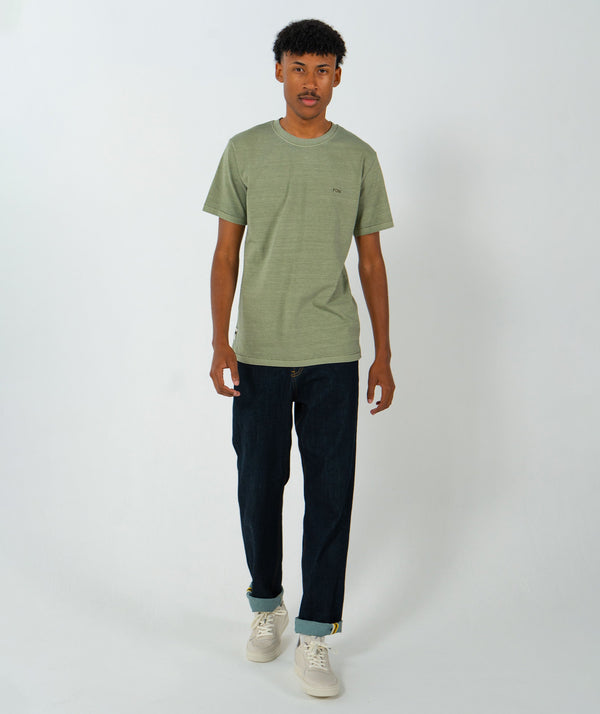 Mens Vintage Washed Tee - Sage