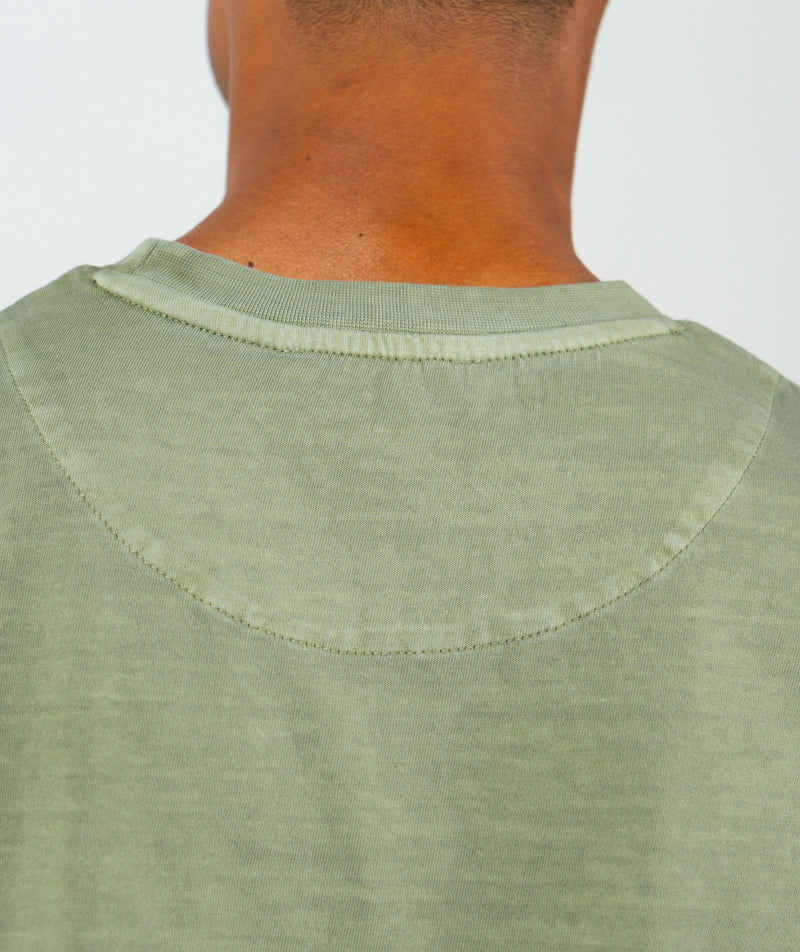 Mens Vintage Washed Tee - Sage