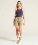 Ladies Fine Rib Tank Top - Navy