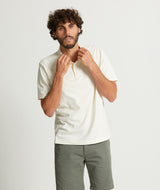 Mens Organic Cotton Golfer - Ecru