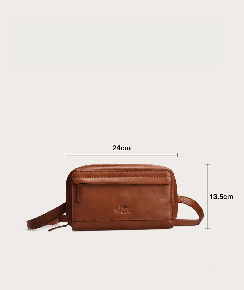 Crossbody Wallet - Pecan