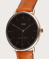 Balboa Black/ Rose Gold - Tan