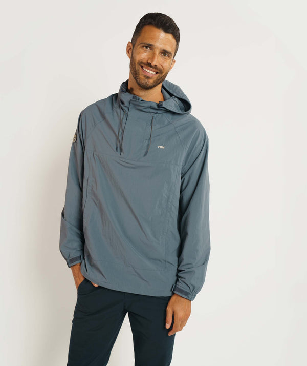 Mens Pullover Anorak - Stormy Weather