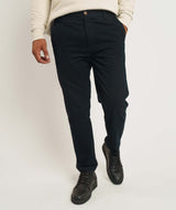 FOM x Kolisi Brushed Twill Tapered Pants - Black