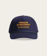 FOM Cotton Twill Structured Cap - Navy