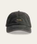 FOM Dad Cap - Washed Black/ Stone