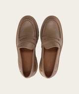 Penny Loafer - Taupe
