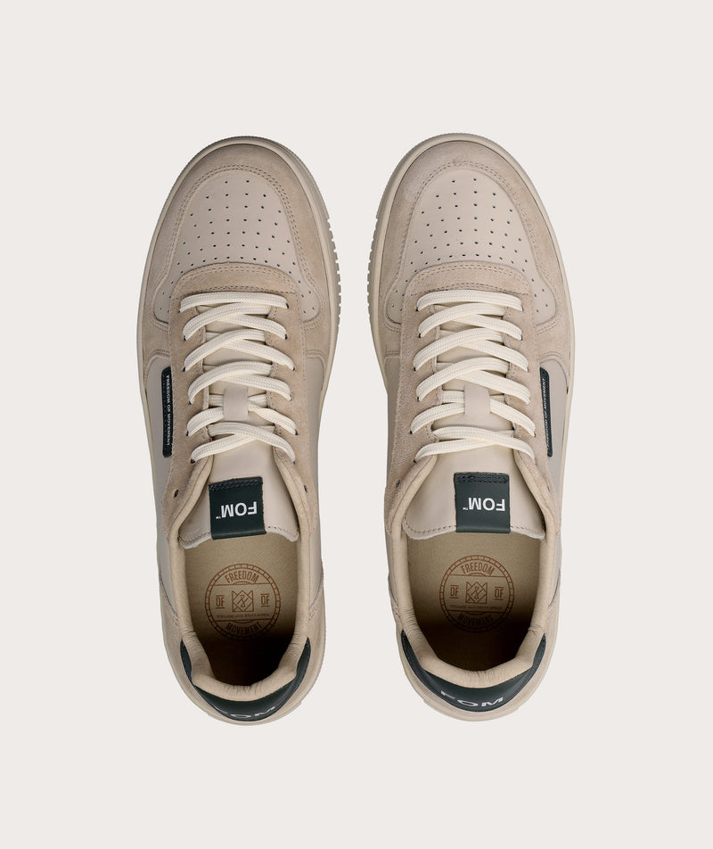 FOM Mens Tekkie - Off-White/ Ocean