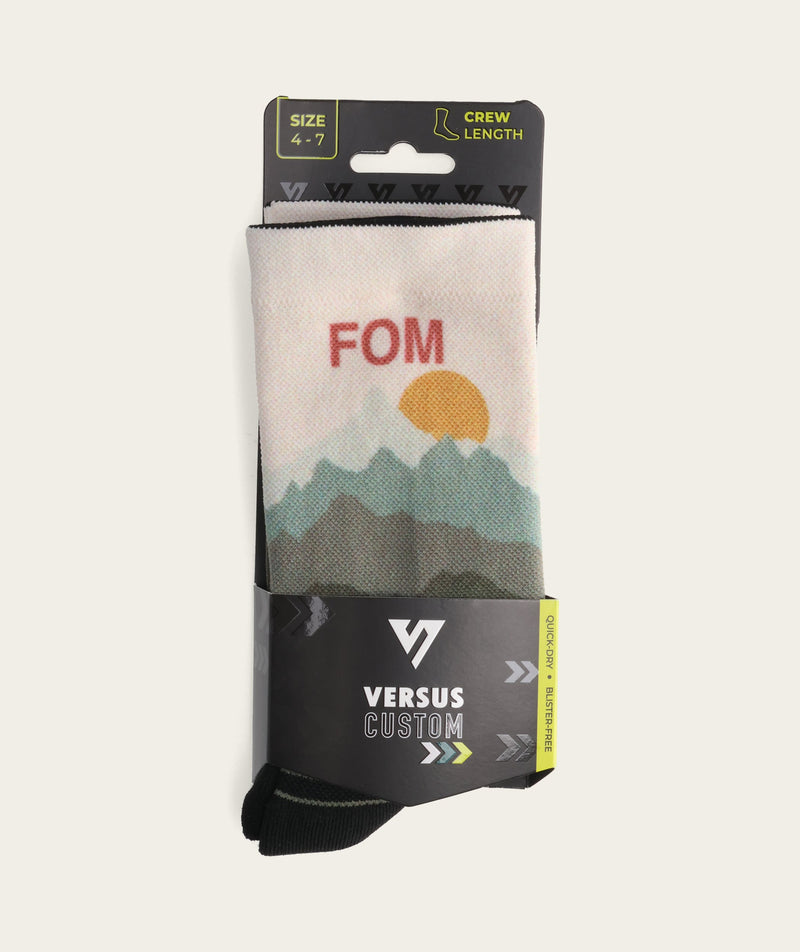 FOM x Versus Socks/ Forest Green (Size 4-7)