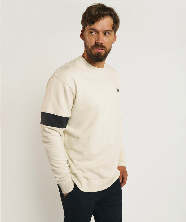 FOM x Kolisi Crew Neck Sweater - Ecru