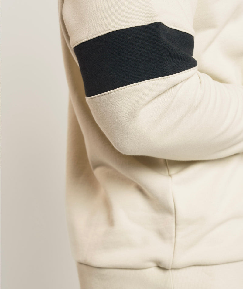 FOM x Kolisi Crew Neck Sweater - Ecru