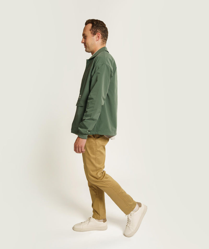 Mens Athletic Skinny Chino - Stone