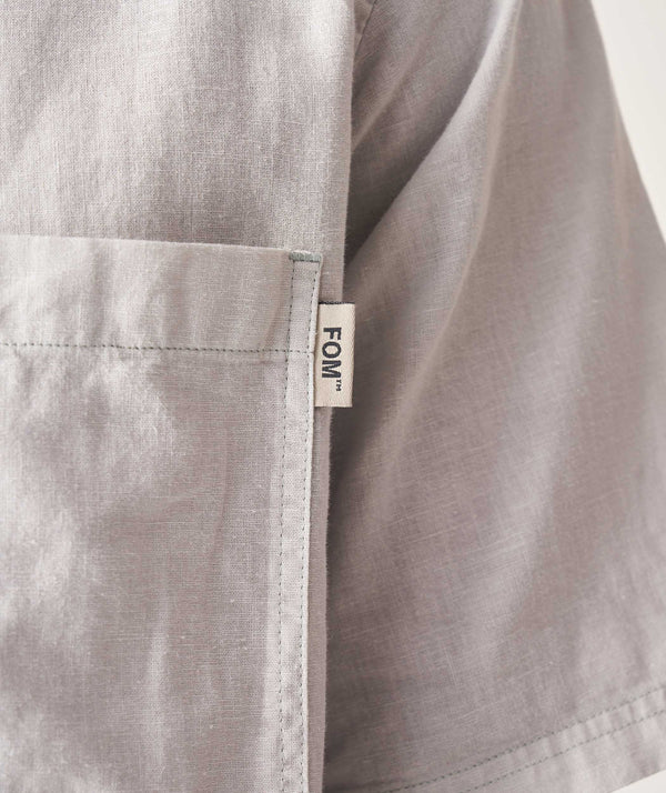 Men's Camp Collar Short Sleeve Shirt - Washed Seafoam