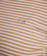 Ladies 1x1 Soft Rib Tee - X Stone Stripe