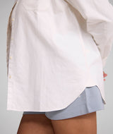 Ladies Long Sleeve Cotton Shirt - White
