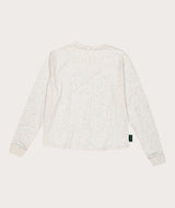 Ladies Outdoor Long Tee - Speckled Stone