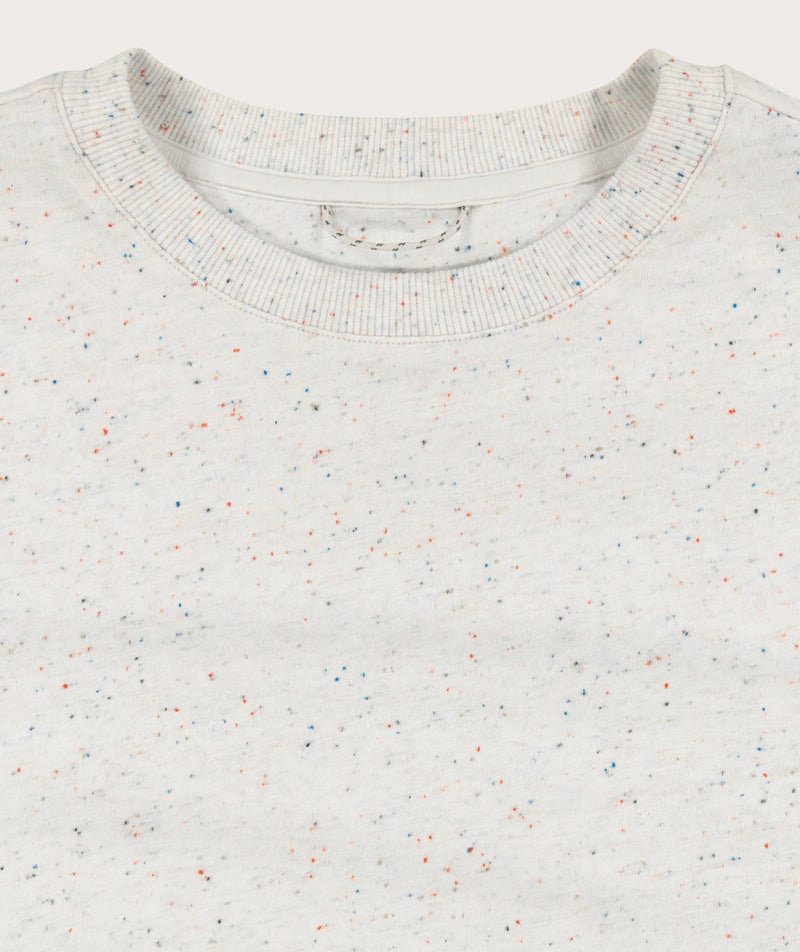 Ladies Outdoor Long Tee - Speckled Stone
