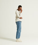 Ladies Long Sleeve Slim Fit Shirt - Light Grey