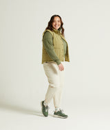 Ladies 4-Way Stretch Jogger - Ecru