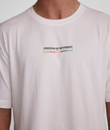 Mens Drop Goal Graphic Tee - Ivory
