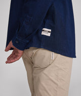 Mens Long Sleeve FreeMotion Shirt - Indigo