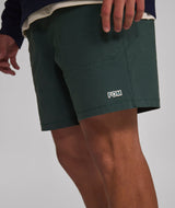 Mens FreeMotion Pull On Shorts - Forest Green