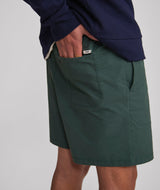 Mens FreeMotion Pull On Shorts - Forest Green