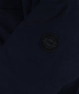 Mens Semi-Quilted Parka Jacket - Deep Ink