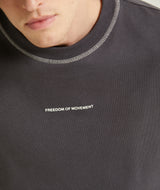 Mens Crew Neck Sweatshirt - Charcoal