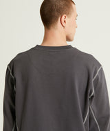 Mens Crew Neck Sweatshirt - Charcoal