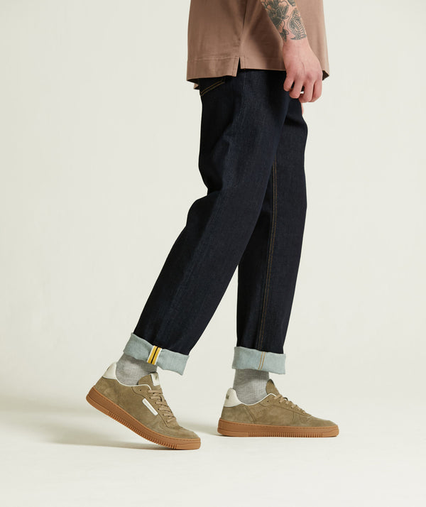 Mens Slim Stretch Denim Pants - Indigo