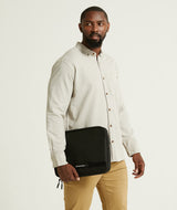 Mens Lyocell Blend Shirt - Sand