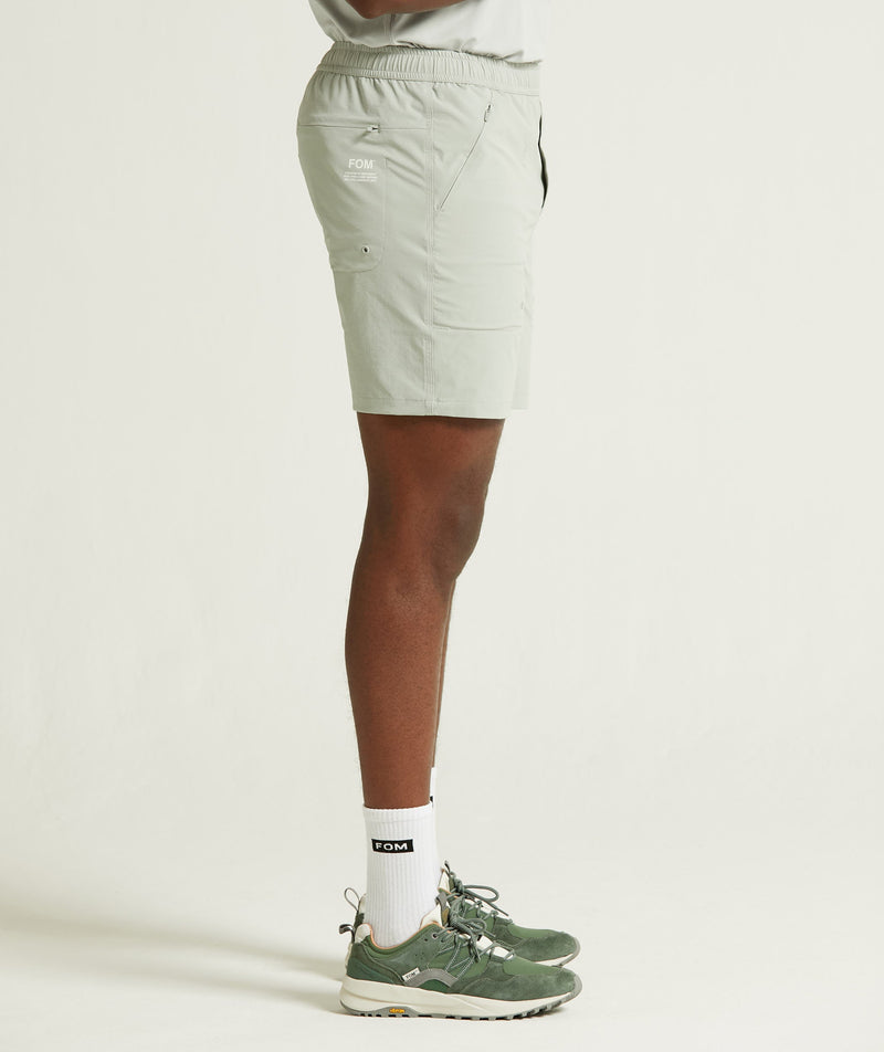 Mens Micro-Ripstop Shorts - Mineral Grey