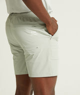 Mens Micro-Ripstop Shorts - Mineral Grey