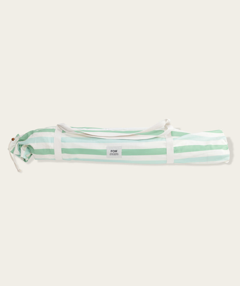 FOM Beach Umbrella - Green Mojito