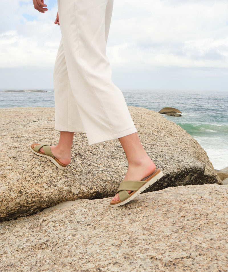 FOM Ladies Cropped Trouser White
